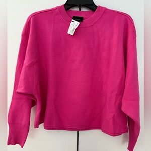 Pink Knit Crewneck Sweater (NWT)